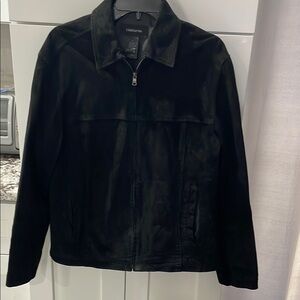 Liz Claiborne black suede jacket
